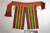 藏品(男子後敝褲)的圖片